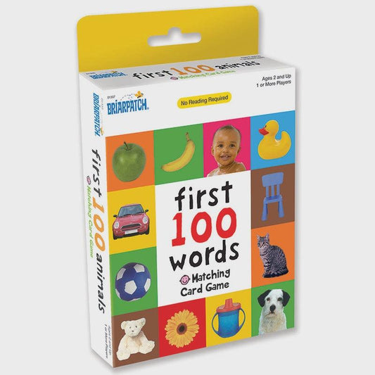 First 100 Matching Card Game – Words - Handworks Nouveau Paperie