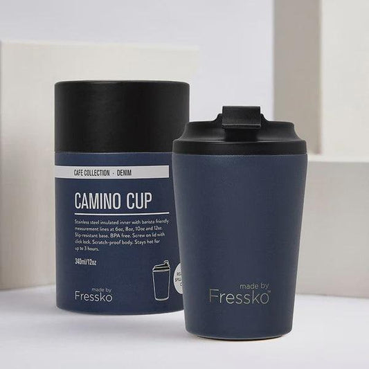 Fressko - Camino Cup - 340ml - Denim - Handworks Nouveau Paperie