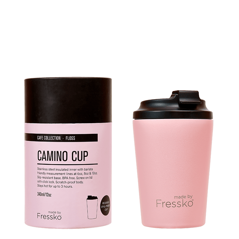 Fressko - Camino Cup - 340ml - Floss Pink - Handworks Nouveau Paperie