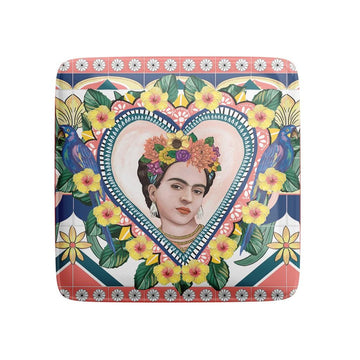 Fridge Magnet Mexican Folklore Heart - Handworks Nouveau Paperie