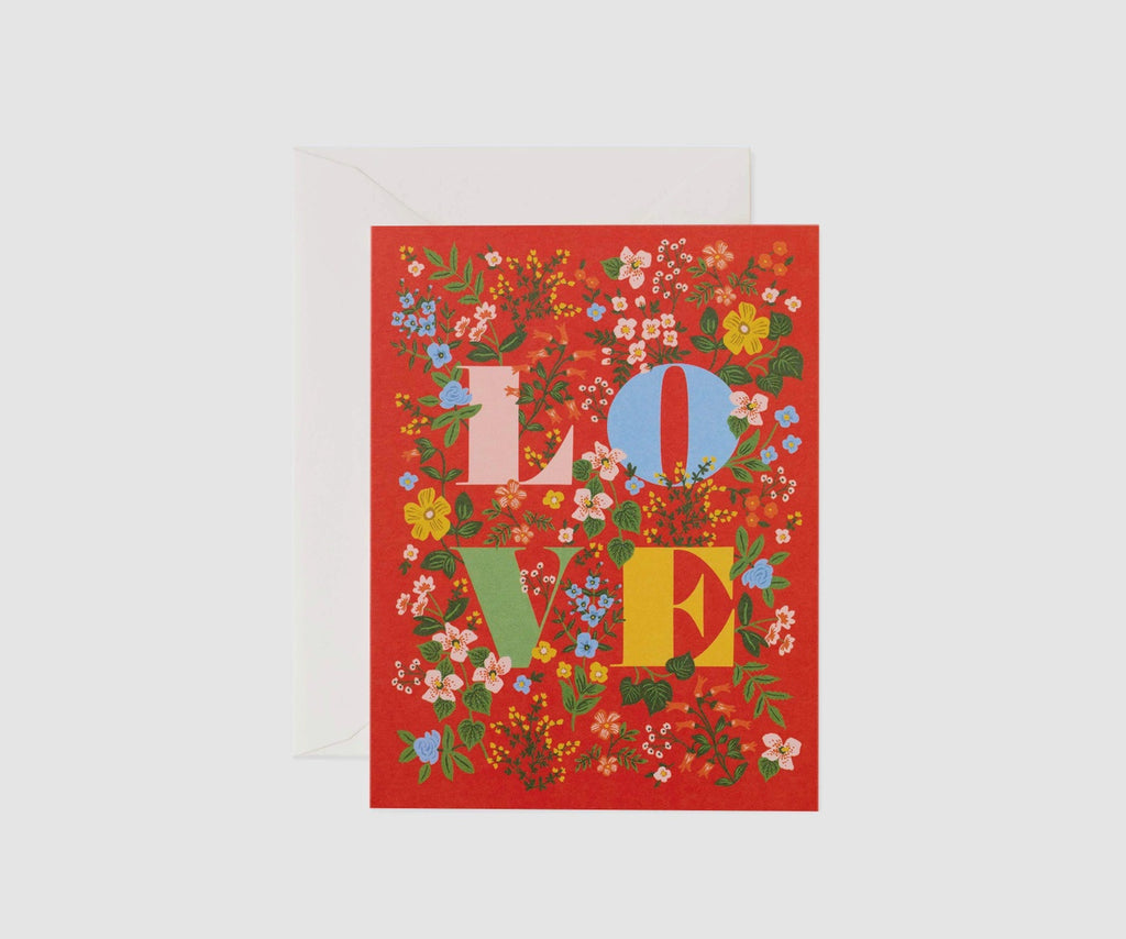 Rifle Paper Co - Single Card - Mayfair Love