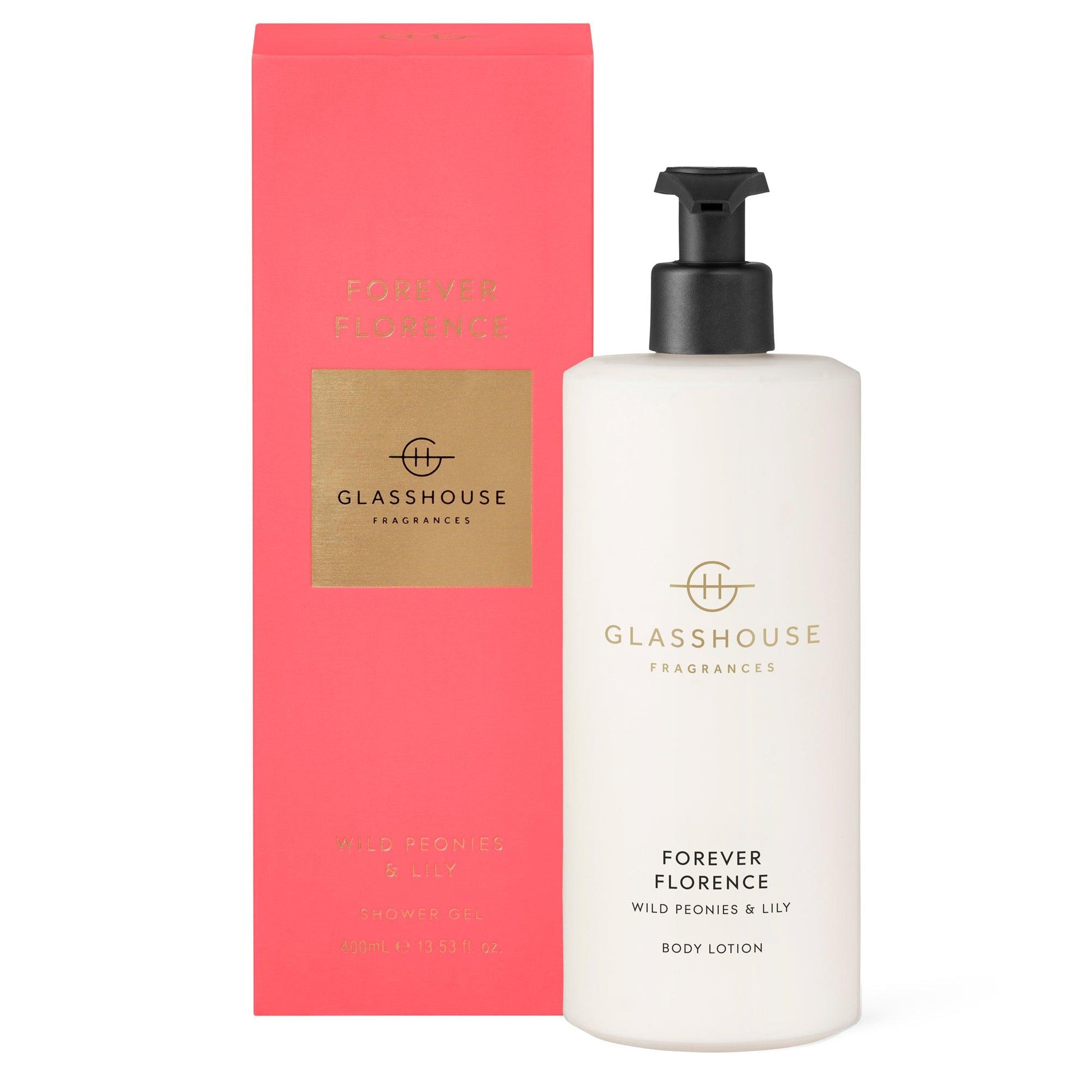GF 400ml FOREVER FLORENCE Body Lotion - Handworks Nouveau Paperie