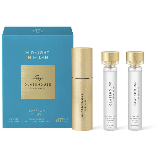 GF 57ml MIDNIGHT IN MILAN EDP (3 x 19ml) - Handworks Nouveau Paperie