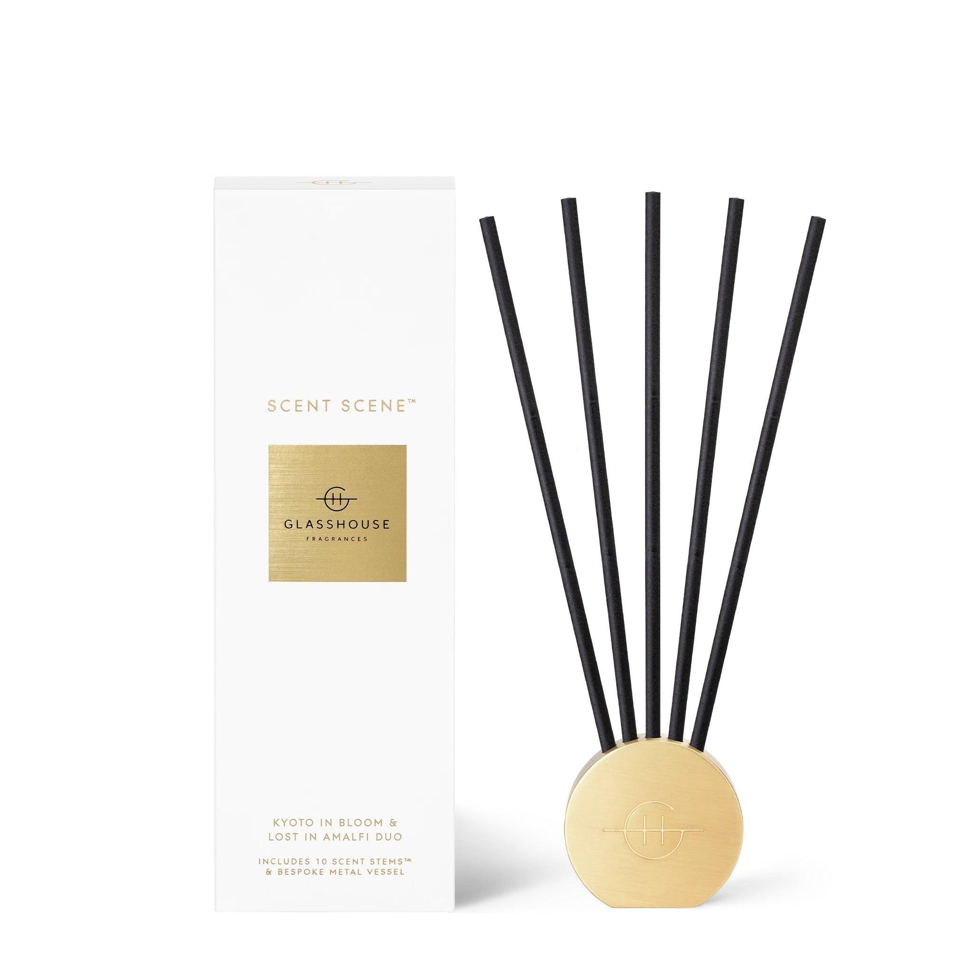 GF SCENT SCENE DUO-LOST IN AMALFI & KYOTO IN BLOOM - Handworks Nouveau Paperie