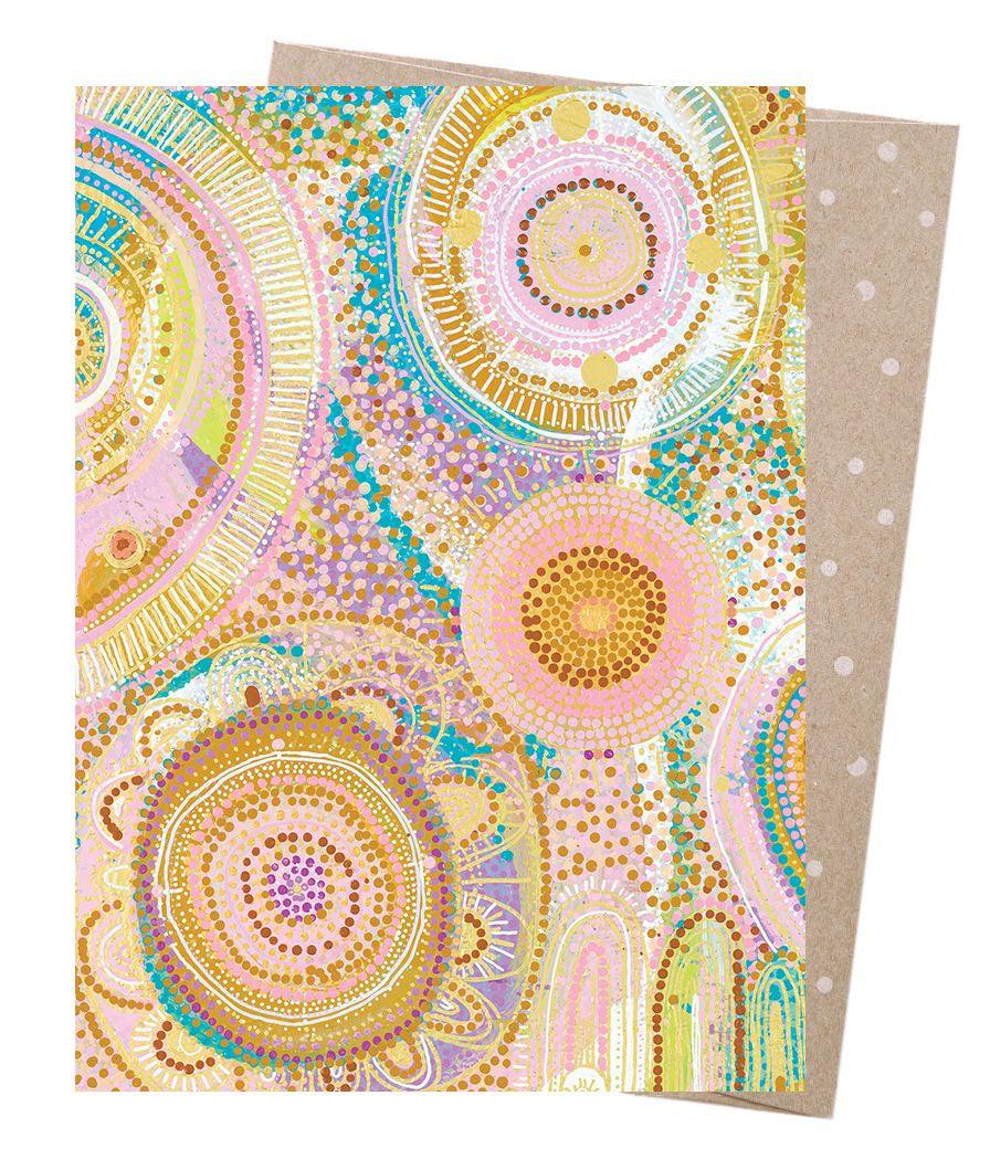 Greeting Card - Mermaid Waters - Handworks Nouveau Paperie