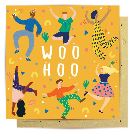 Greeting Card Woohoo - Handworks Nouveau Paperie