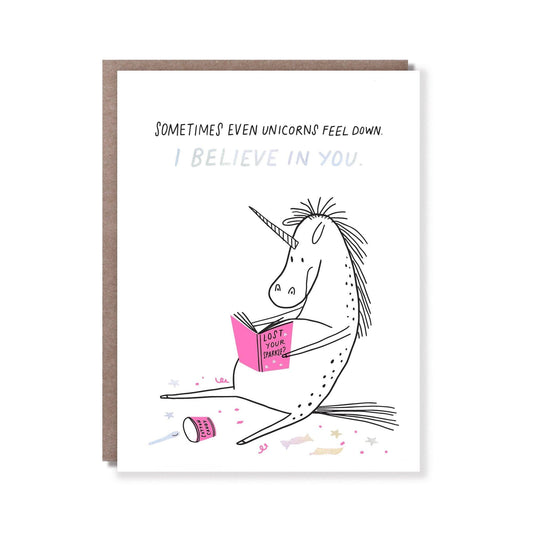 Hello Lucky - Single Card - I Believe in You - Handworks Nouveau Paperie