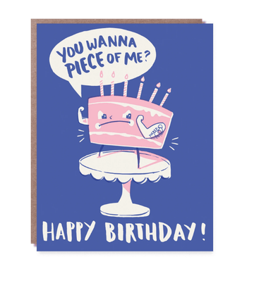Hello Lucky - Single Card - Yolked - Handworks Nouveau Paperie