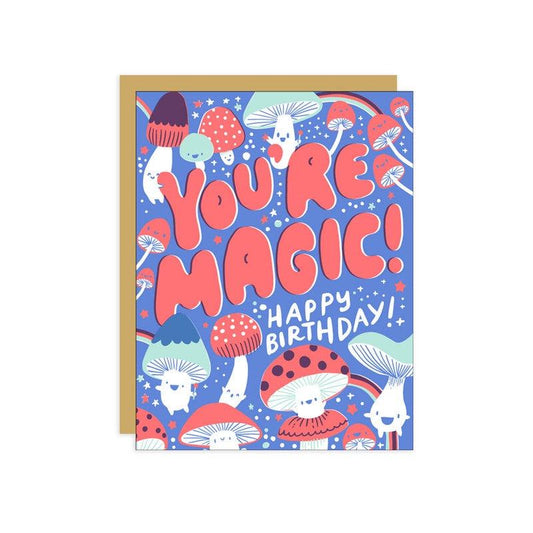 Hello Lucky - Single Card - You're Magic - Handworks Nouveau Paperie