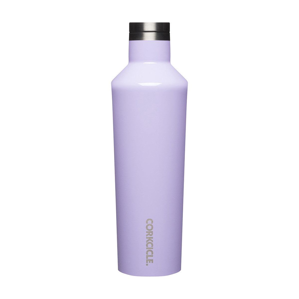 Insulated Stainless Steel Bottle - 475ml - Lilac - Handworks Nouveau Paperie