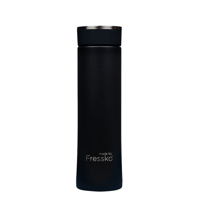 Insulated Stainless Steel - Move - Infuser Flask - Coal 660ml - Handworks Nouveau Paperie