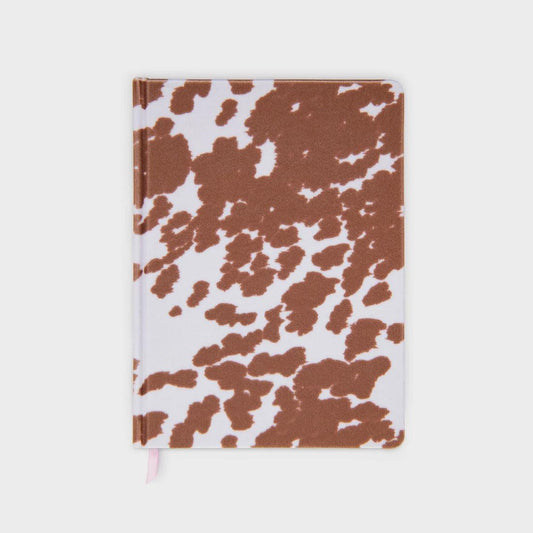 Jumbo Journal - Velvet Cowprint - Handworks Nouveau Paperie