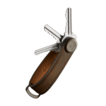Key Organiser Crazy-Horse - Oak Brown with Brown Stitching - Handworks Nouveau Paperie