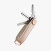 Key Organiser Leather - Blush with Blush Stitching - Handworks Nouveau Paperie