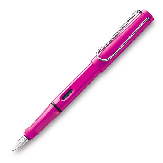 LAMY - SAFARI - Fountain Pen - Medium - Pink - Handworks Nouveau Paperie