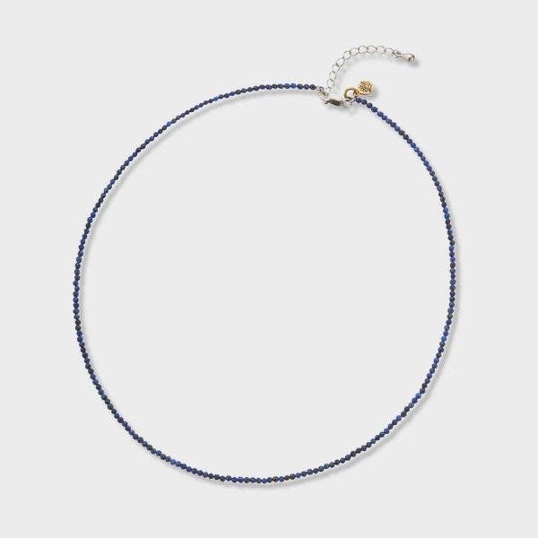 Lapis Lazuli Empower Gem Necklace - Handworks Nouveau Paperie