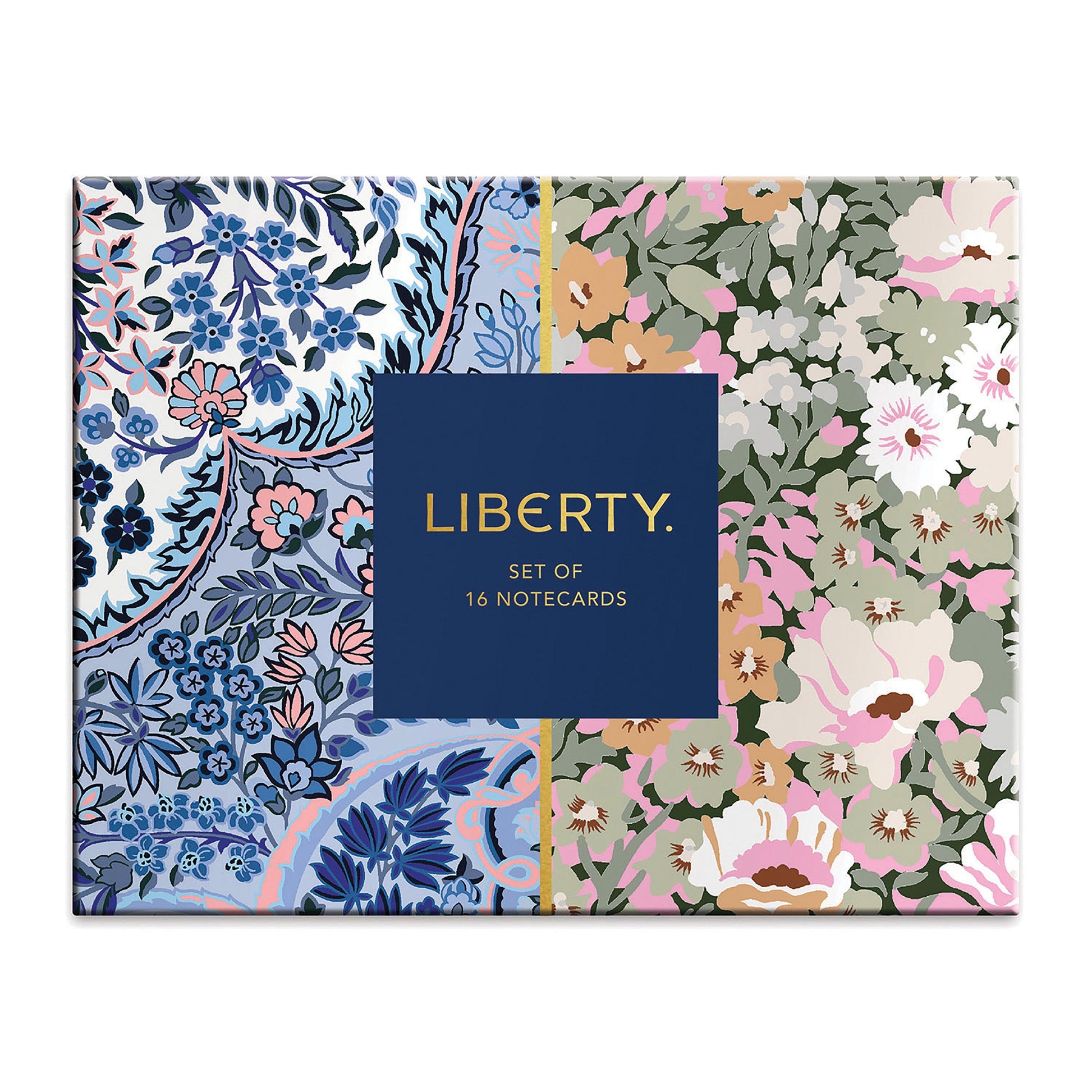 Liberty Floral Greeting Notecard Set - Handworks Nouveau Paperie