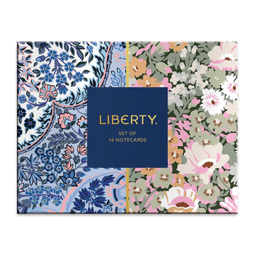 Liberty Floral Greeting Notecard Set - Handworks Nouveau Paperie