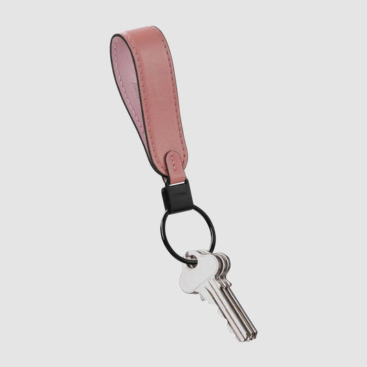 Loop Keychain - Leather - Cotton Candy - Handworks Nouveau Paperie