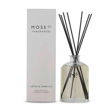 Lotus and Camellia Fragrance Diffuser - Handworks Nouveau Paperie