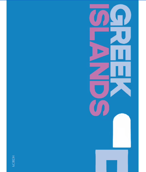 Luxe Travel Book - Greek Islands - Handworks Nouveau Paperie