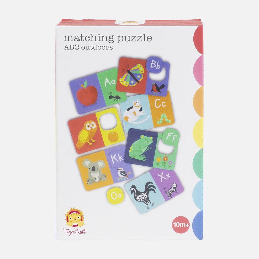 Matching Puzzle - ABC Outdoors - Handworks Nouveau Paperie