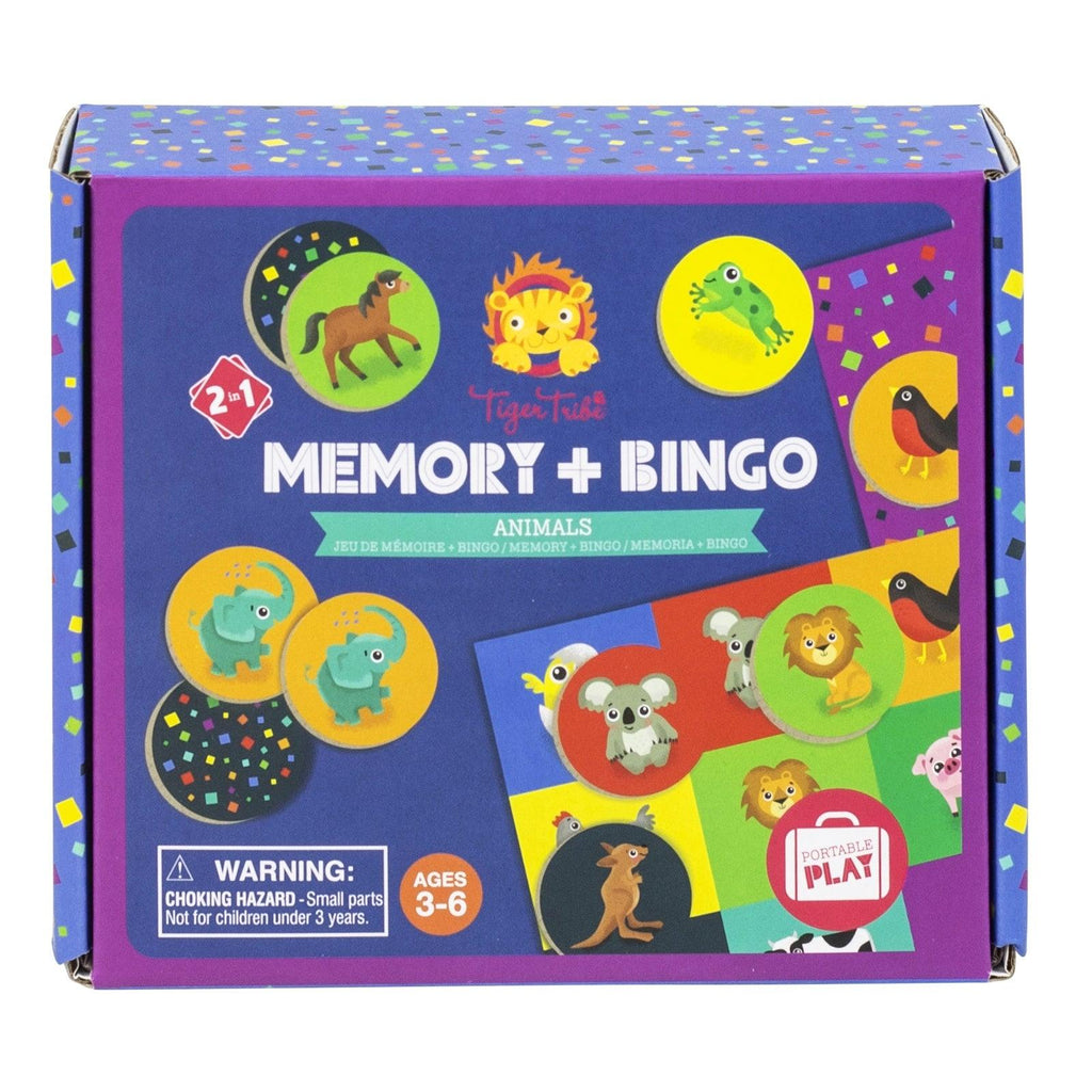 Memory + Bingo - Animals - Handworks Nouveau Paperie
