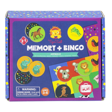 Memory + Bingo - Animals - Handworks Nouveau Paperie