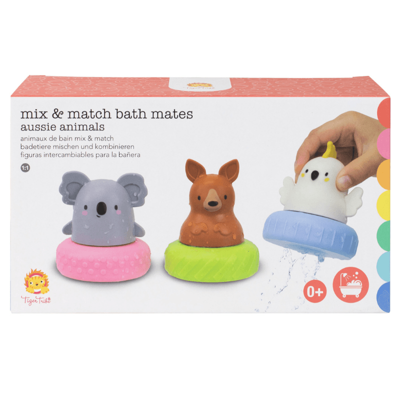 Mix & Match Bath Mates - Aussie Animals - Handworks Nouveau Paperie