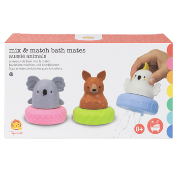 Mix & Match Bath Mates - Aussie Animals - Handworks Nouveau Paperie