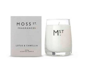 Moss St. Lemongrass Candle - Handworks Nouveau Paperie