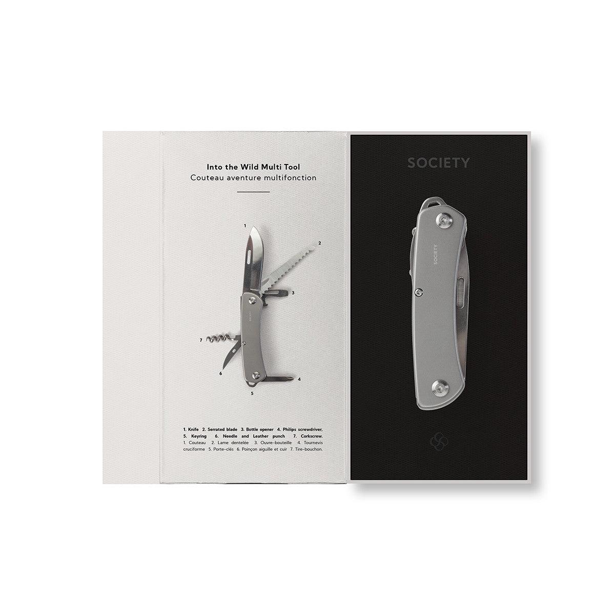 Multi Tool - Into The Wild - Handworks Nouveau Paperie