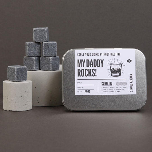 My Daddy Rocks Whiskey Stones - Handworks Nouveau Paperie