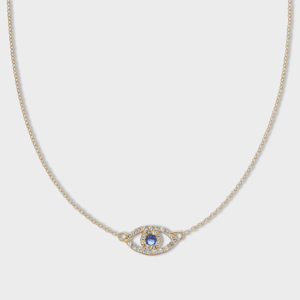 Mykonos Evil Eye Necklace - Handworks Nouveau Paperie