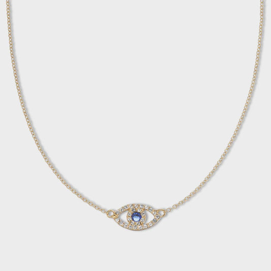 Mykonos Evil Eye Necklace - Handworks Nouveau Paperie