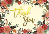 NOTE CARD - FLORAL FRAME - Handworks Nouveau Paperie