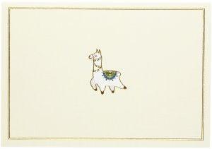 NOTE CARD - LLAMA - Handworks Nouveau Paperie