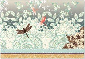 NOTE CARDS - DRAGON FLY - Handworks Nouveau Paperie