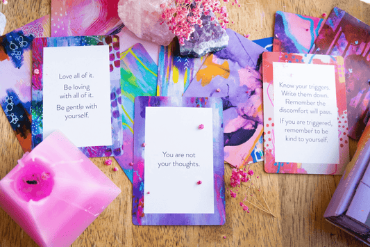Nuggets of Wisdom Affirmation Cards - Handworks Nouveau Paperie