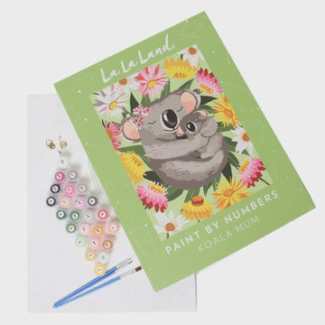 Paint By Number Koala Mum - Handworks Nouveau Paperie