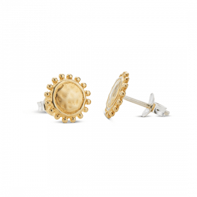 Palas - Boho Sun Stud Earrings - Handworks Nouveau Paperie