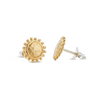 Palas - Boho Sun Stud Earrings - Handworks Nouveau Paperie