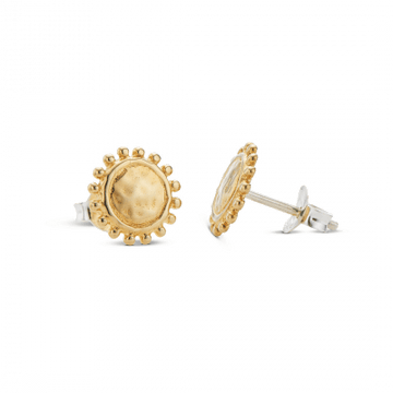 Palas - Boho Sun Stud Earrings - Handworks Nouveau Paperie