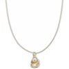 Palas - Silver Oyster Pearl Necklace - Handworks Nouveau Paperie