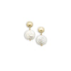 Palas - Sun & Moon Pearl Earrings - Handworks Nouveau Paperie