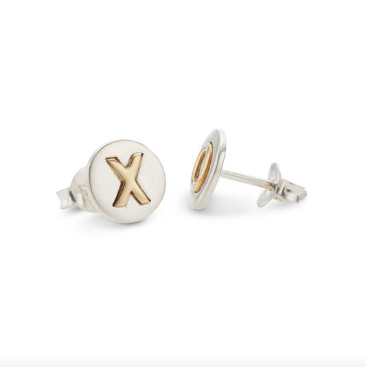Palas - XO Kiss Hug Stud Earrings - Handworks Nouveau Paperie