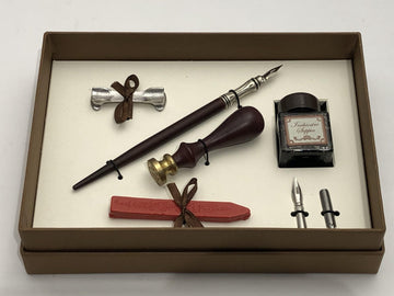 Pen Set - Calligraphy With Wax And Ink - Handworks Nouveau Paperie