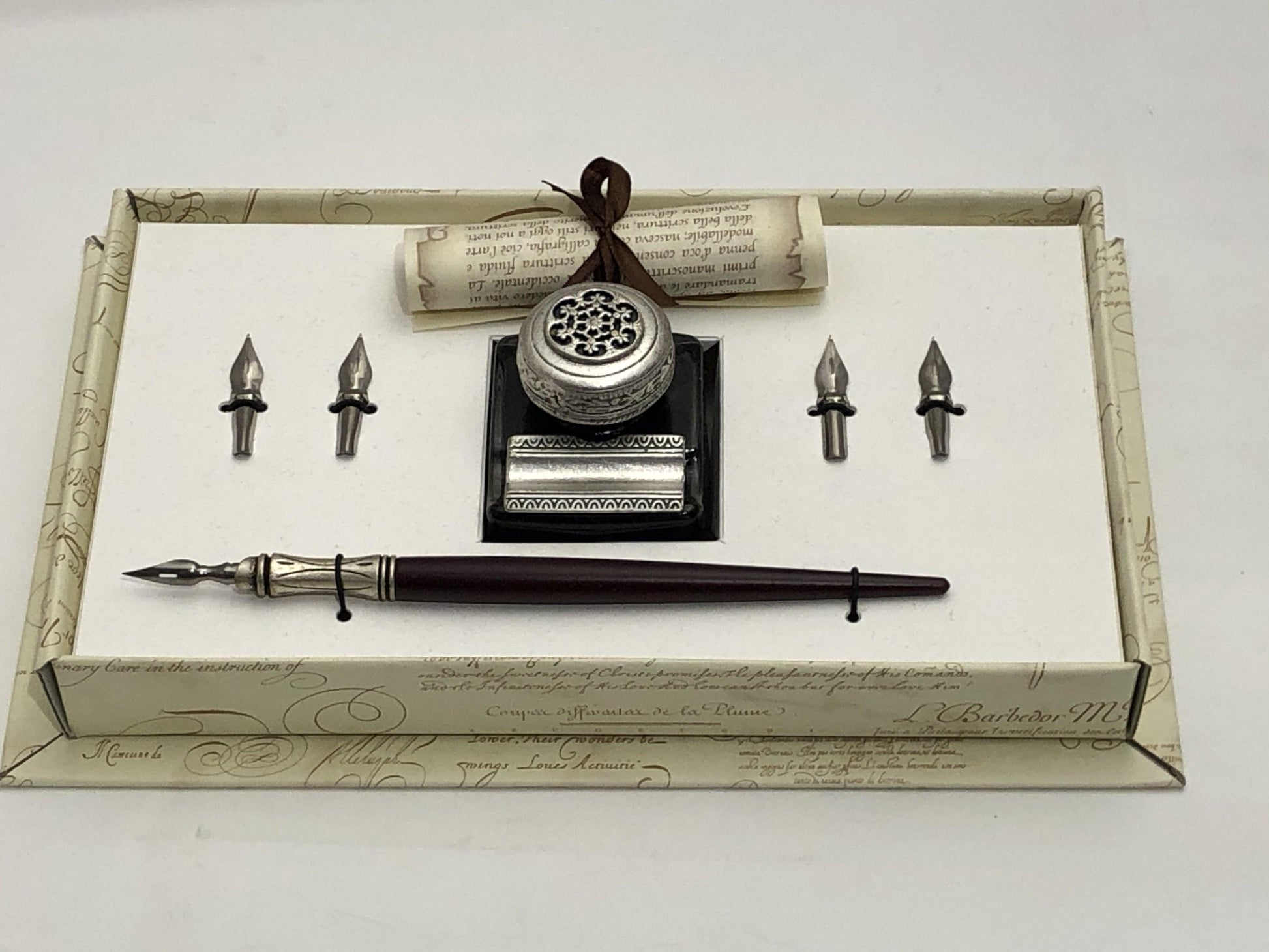Pen Set Inkwell Pelikan - Handworks Nouveau Paperie