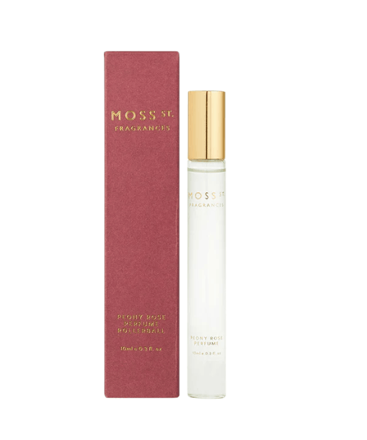 Peony Rose Perfume Rollerball - Handworks Nouveau Paperie