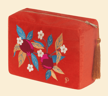 Pomegranate Washbag - Handworks Nouveau Paperie